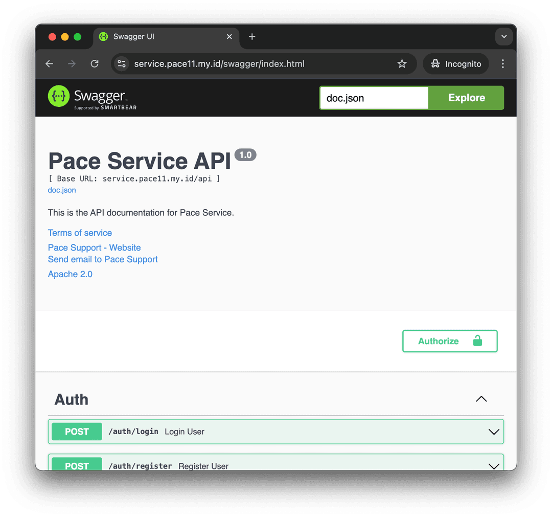 Service API