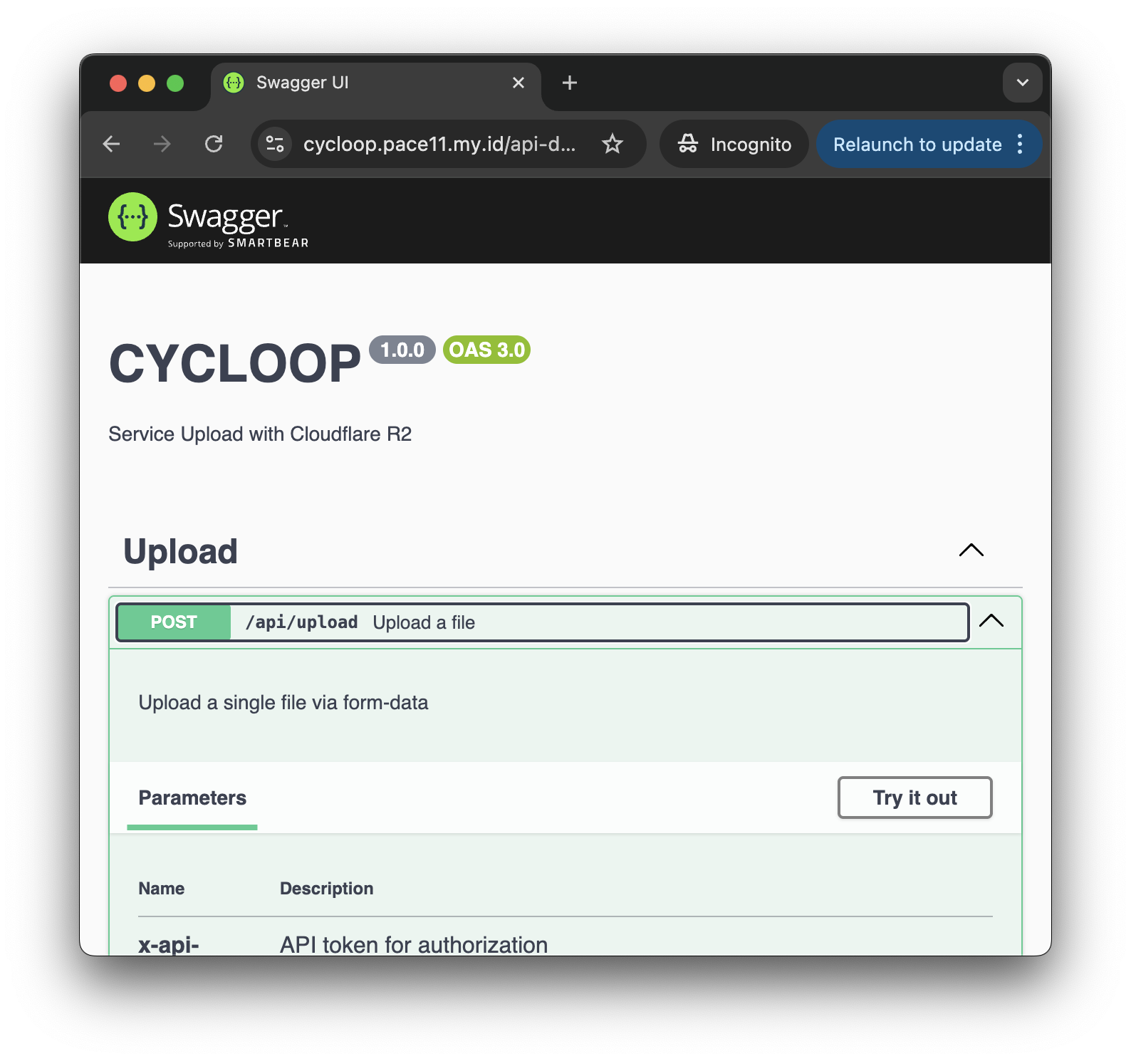 Cloudflare R2 Upload Service